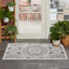 Tapis taupe / ivoire Grice-211732400