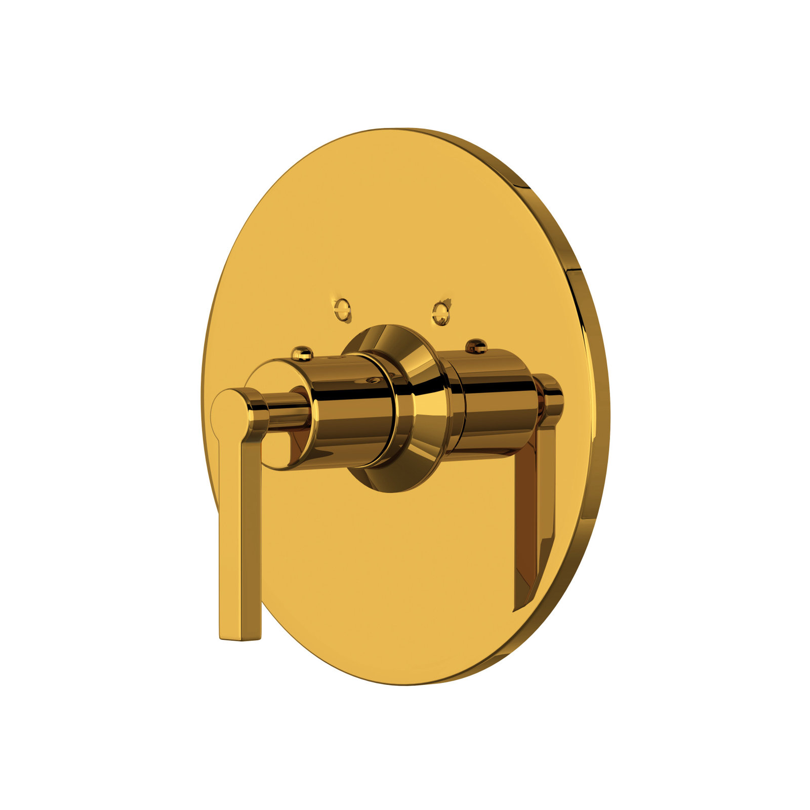 Seymour 3/4" Thermostatic Trim Without Volume Control, Unlacquered Brass