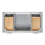 Base de meuble-lavabo simple 42 po Pawley en gris seulement-76034465