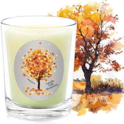 Beeswax Candle Fresh Fall Morning