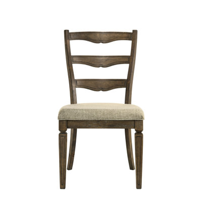 Paire de chaises d'appoint 2 pièces Siège rembourré confortable avec mousse D22. Cadre en bois massif. Conception classique et polyvalente. Gracieux détails cannelés antiques. 19,12 po X P 39,47 x H 35,19