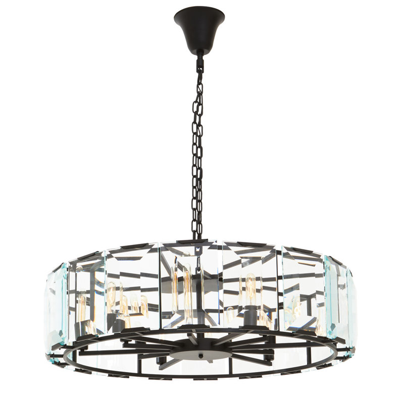 Aigar 12 - Light Drum Chandelier