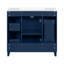 Meuble-lavabo 36 po avec lavabo en céramique-750579757-750579756
