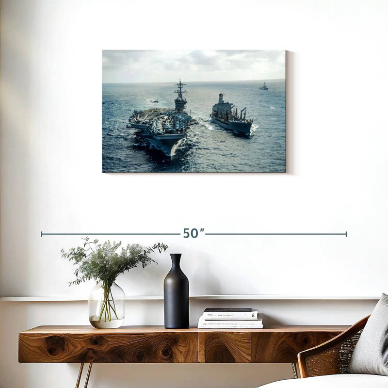 Mait Naval, 20" H x 30" W