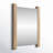 Angeles Solid Wood Rectangle Mirror-1358007210