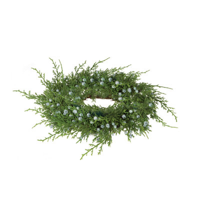 11" Artificial Ellerby Juniper Pine Wreath