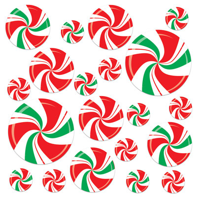 Découpes de Noël à la menthe poivrée