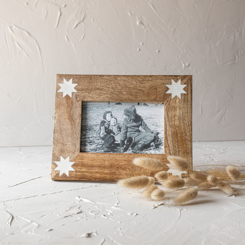 Brown Wood Picture Frame