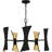 Betties 10-Light Matte Black Chandelier