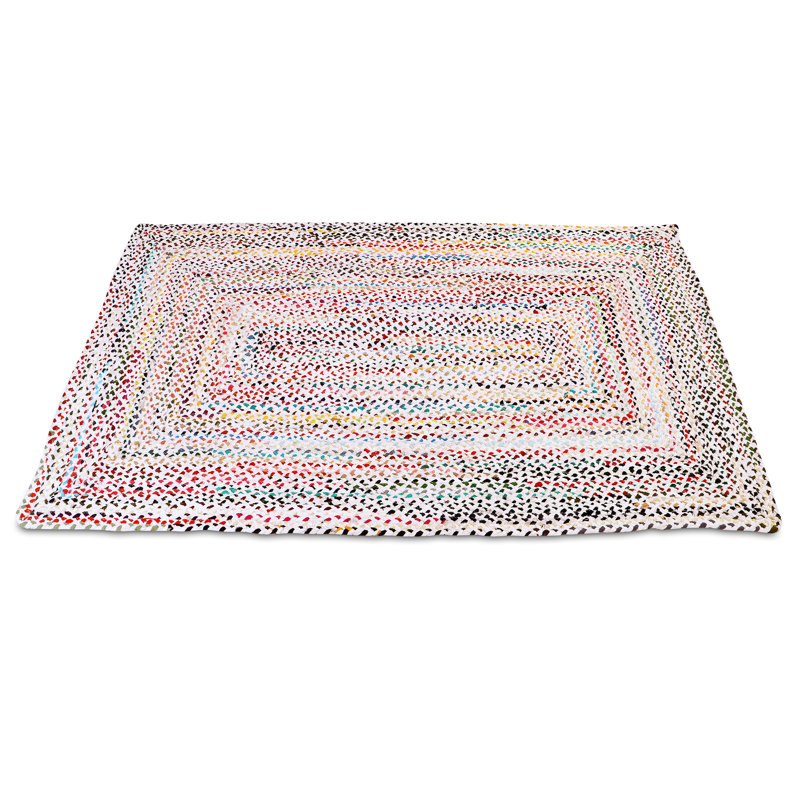 Moryn Cotton Indoor Rug, Rectangle 5' x 8'
