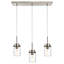 Luminaire suspendu pour îlot de cuisine 3 lumières Konyn-1743349187