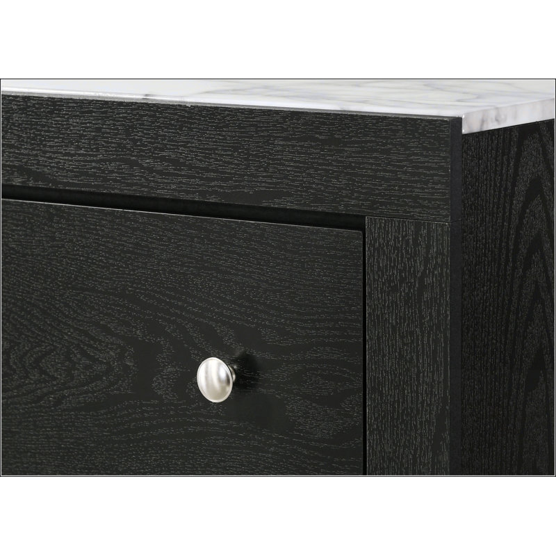 Table de chevet 2 tiroirs Contemporary