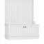 35.4 " Wide Hall Tree with Cabinet-1370096212