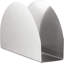 Porte-serviettes en acier inoxydable Monstera