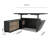 Adjustable Executive Desk - Luxury L Shaped Desk with Drawers, Large Table with File Cabinets, Executive Office Desks with LED Light Strip Home Office Desk for Professionals-540097999