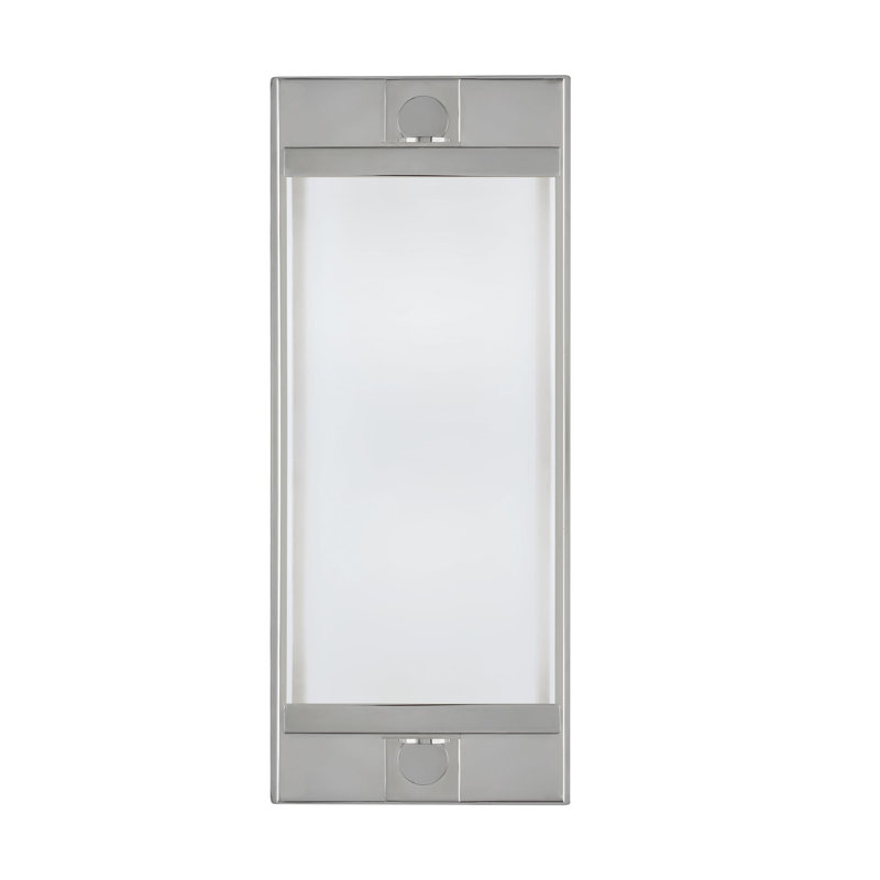 Logan 2 - Light Flush Mounted Sconce, Aged Iron, 16.5" H x 4" W x 8.3" D