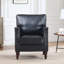 Chaise d'appoint avec accoudoir à garniture cloutée-589084757