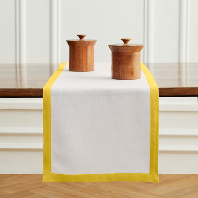Classic - 100% Pure Linen Table Runner