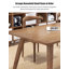 Bureau rectangulaire en bois massif Nordic-684311608