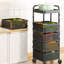 85cm H x 26cm W Utility Cart with Wheels-444137744