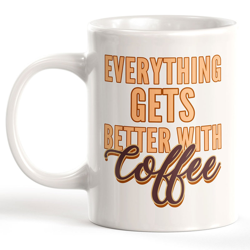 Coffee Mug, 11 oz, Plastic