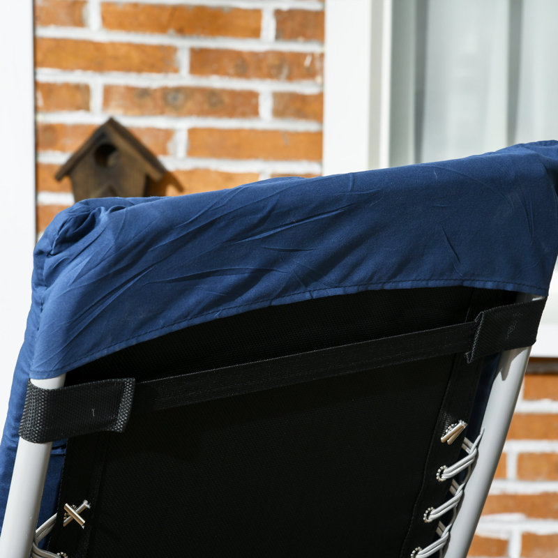 Coussin de chaise inclinable et inclinable, Bleu