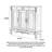 Minimalist large-capacity multi-layer shoe cabinet