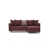 100 % polyester rouge bordeaux est en rupture de stock