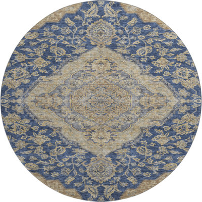 Premium Machine Washable Gurubaksh AMF1151 Global Rug