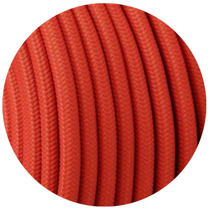 Starlisa 2Core Round Fabric, Vintage Style Italian Braided 0.75Mm Flexible Lighting Electrical for UK Lighting Cable