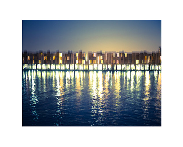 Edge Light Print by Francis Augustine, No Mat, Acrylic, 38" H x 57" W x 0.1" D