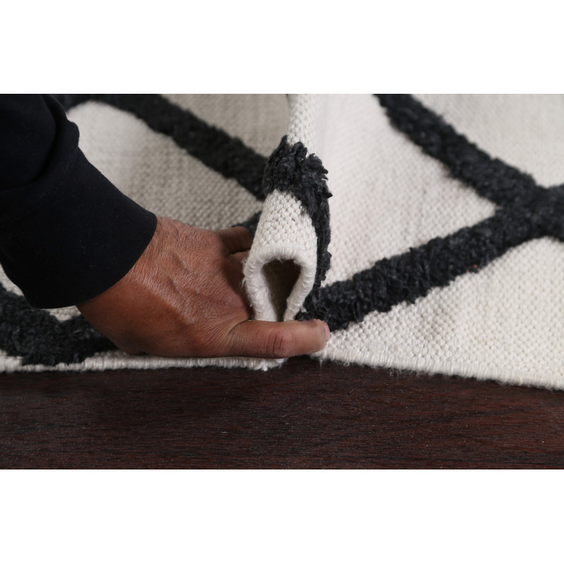 Geometric Indoor Rug, Rectangle 4' x 6'