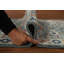 Tapis de couloir indien fait à la main 3 x 8 po