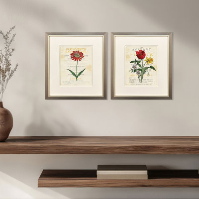 Favorite Flowers II Framed Art