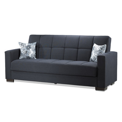 Oxnard Full / Double 87'' Upholstered Convertible Sofa