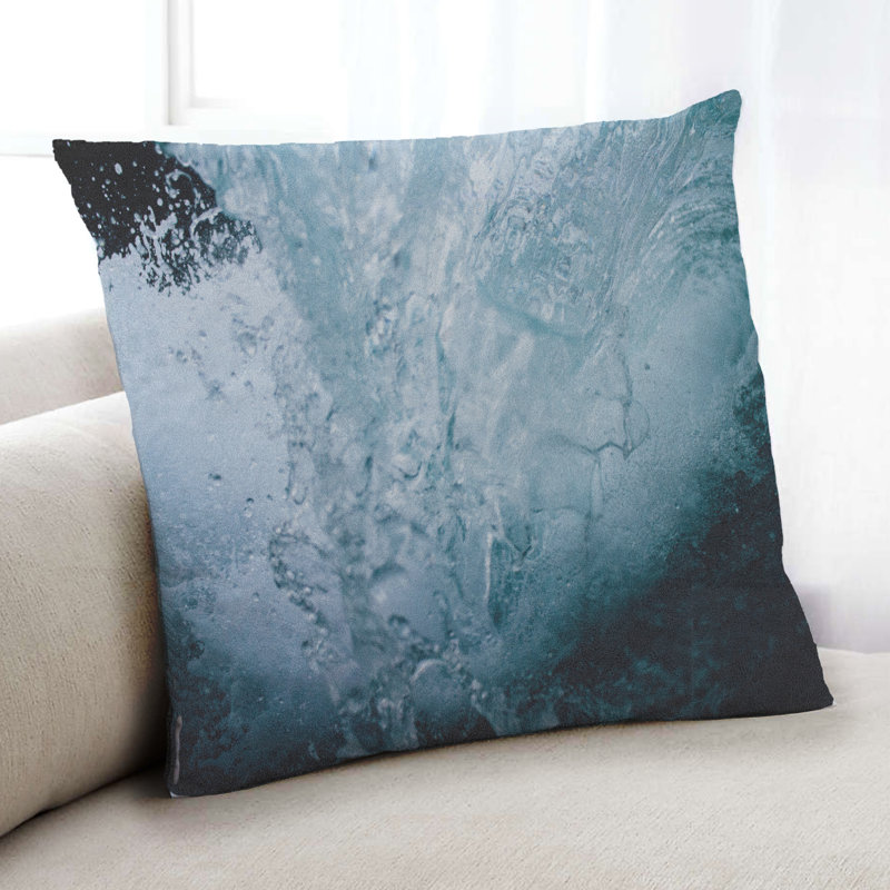 Coussin décoratif Color Focus Blue 94, Synthétique