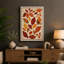 Scattered Autumn Leaves Botanical - Wrapped Canvas-677505640-677505617
