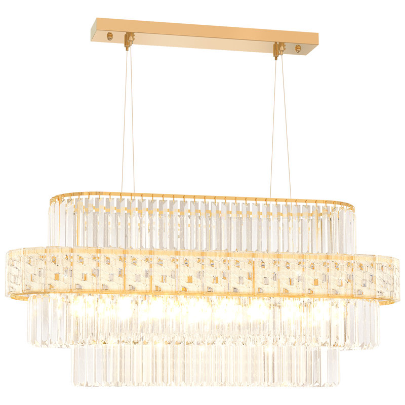 Joyana 10 - Light Iron Dimmable Chandelier