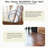 Standard Lip Chair Mat with Beveled Edge for Firm Surfaces