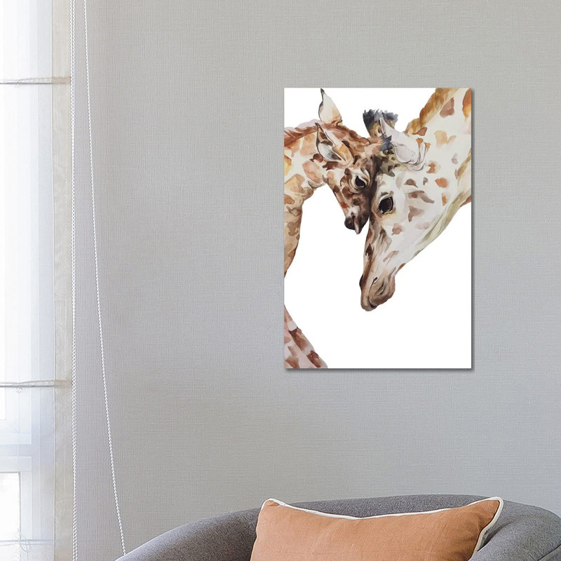 Giraffe by Kira Balan - Wrapped Canvas Painting