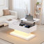 Lift Top Extendable Pedestal Coffee Table with Storage