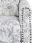 Ameiah 74 cm W Upholstered Wing Back Manual Push Back Recliner with Naihead Trims-1345855658