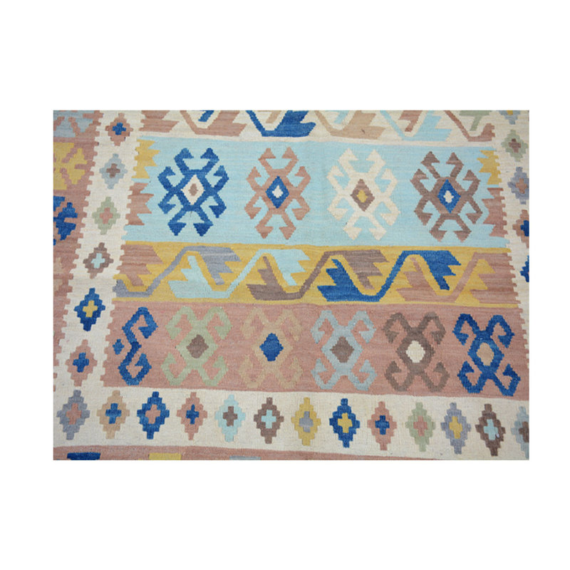 Mission Abstract Hand Woven 125cm X 305cm Area Rug