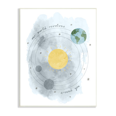 «World Revolves Around You» par Daphne Polselli - impression