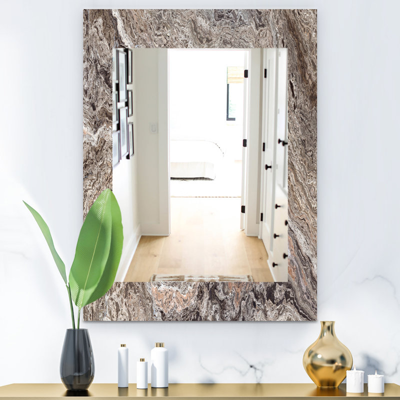 Miroir de salle de bain/meuble-lavabo travertin tile, H 24 po x l 32 po