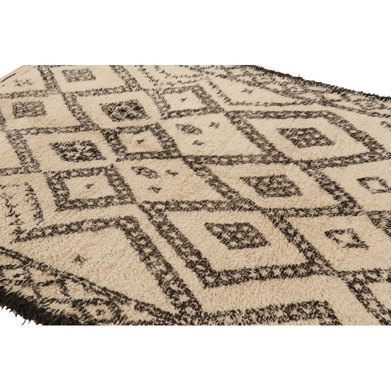Moroccan One-of-a-Kind 6'6X8'6 Hand Knotted Area Rug