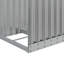 Porte-bûches en acier galvanisé 15,7 po x 17,7 po x 39,4 po-1692477976