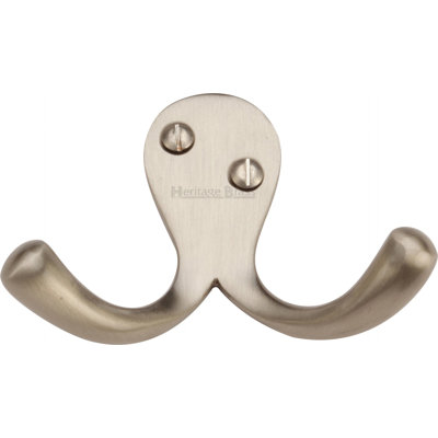 Heritage Brass Heritage Double Coat Hook