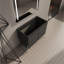 Meuble-lavabo sur pied 36 po, armoire de rangement avec portes à fermeture douce - évier non inclus