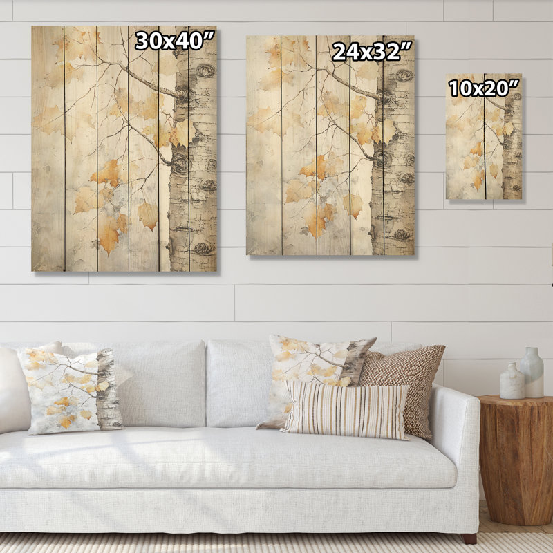 Abat-jour d'arbre sycomores gris et doré - panneau mural en bois d'arbre sycomore sur bois de pin naturel, H 32 po x l 24 po